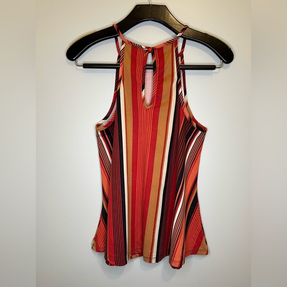 Eclipse Striped Halter Top - Picture 2 of 5
